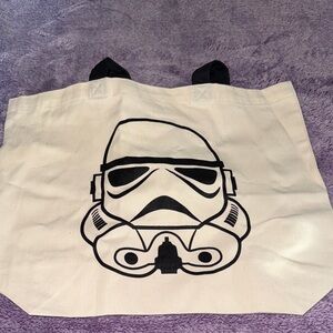 Canvas Tote Bag with Stormtrooper Design